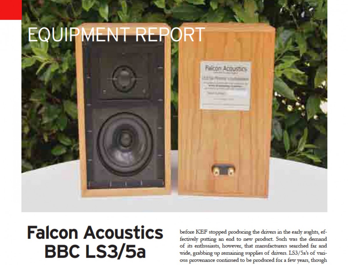 falcon acoustics bbc ls3/5a