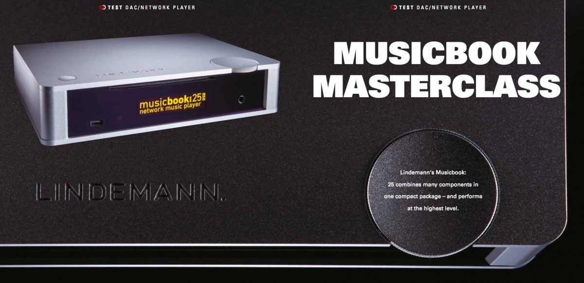 Review Lindemann musicbook 25 in Stereo