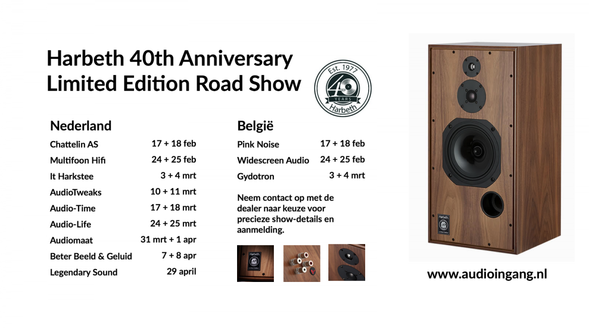 40th Anniversary Limited Edition road show