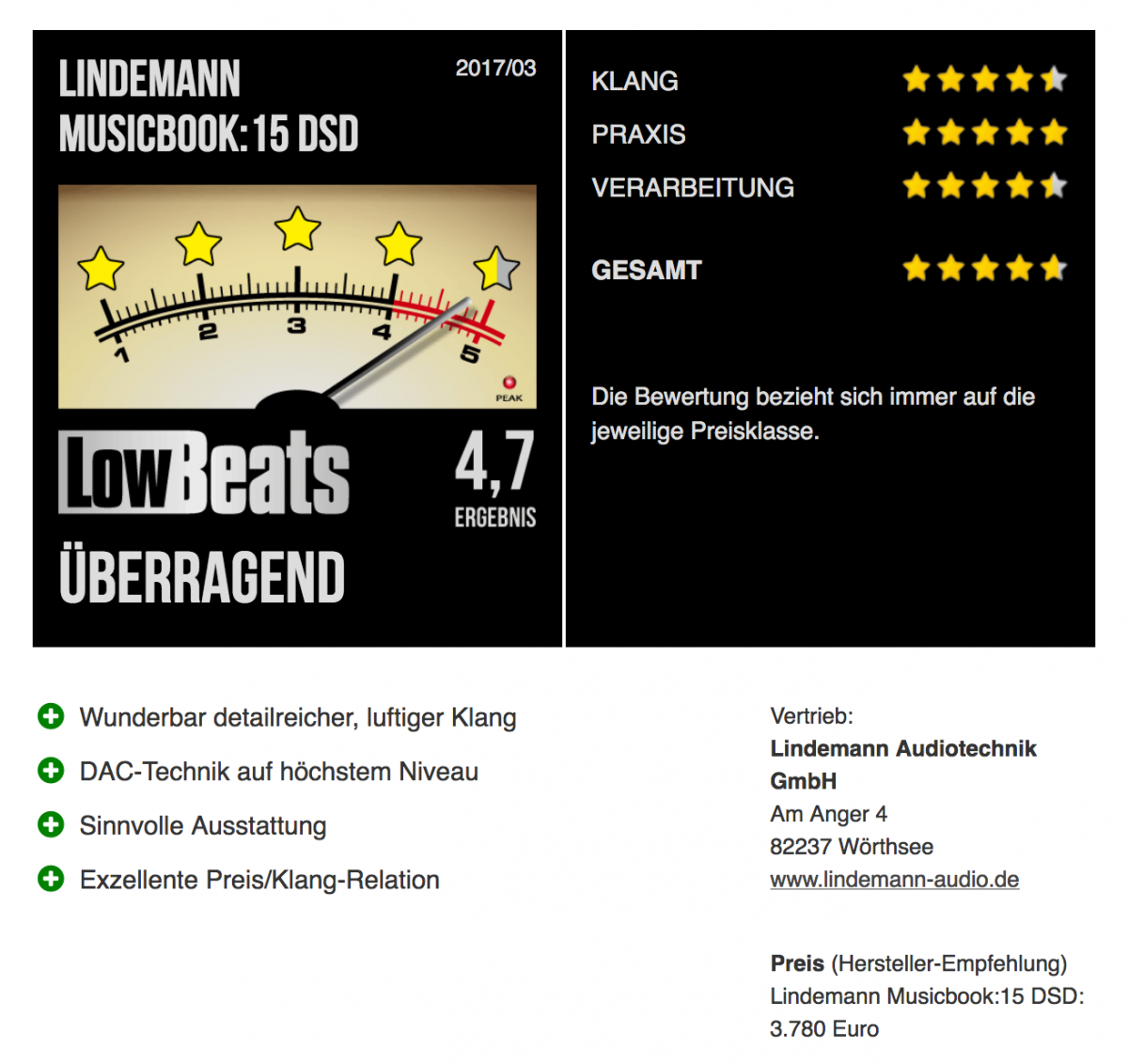 Lowbeats test Lindemann musicbook 15